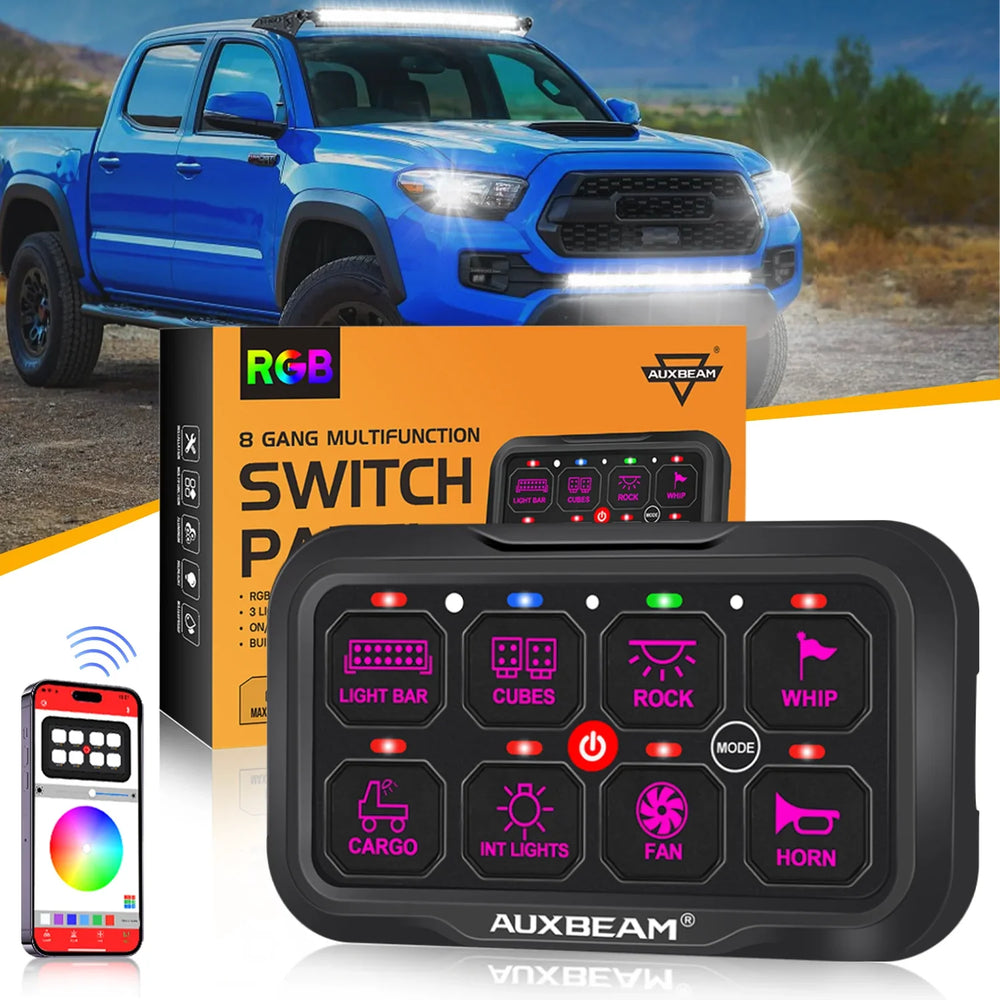 AR-800 8-Gang RGB Switch Panel