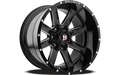959 Rage 20x10 -19 Offset Gloss Black Milled Wheel