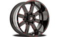 959 Rage 20x10 -19 Offset Gloss Black Milled Wheel
