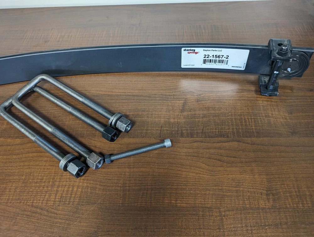 1,900 lbs Rear Leaf Spring (2-Leaf)