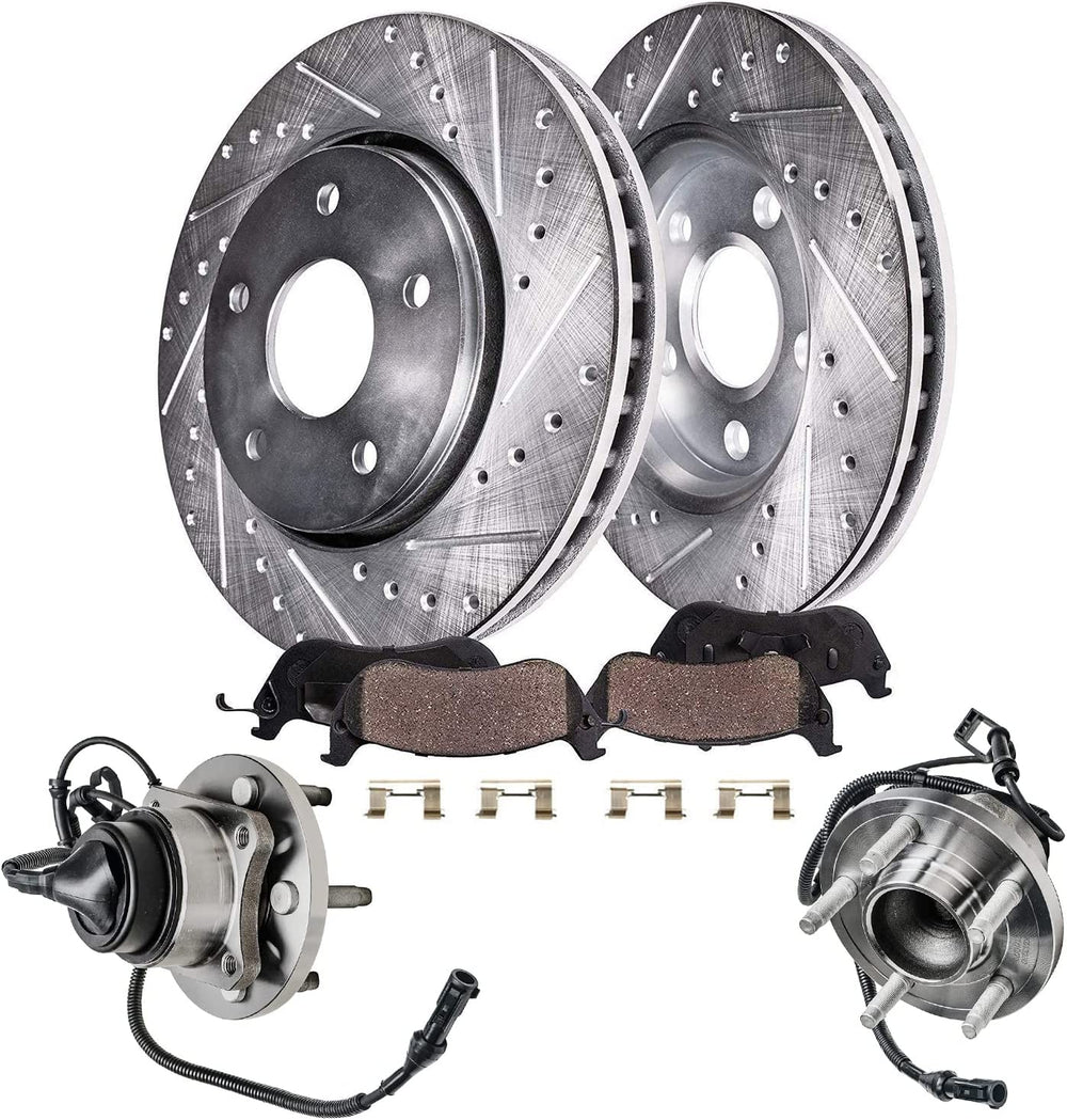 Drilled and Slotted Rotors