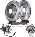Drilled and Slotted Rotors