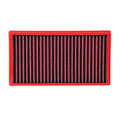 High-Flow Red Rubber Frame Engine Air Filter