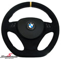 M Performance Alcantara Steering Wheel with Yellow Center Line