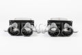 Black Chrome Tailpipe Set