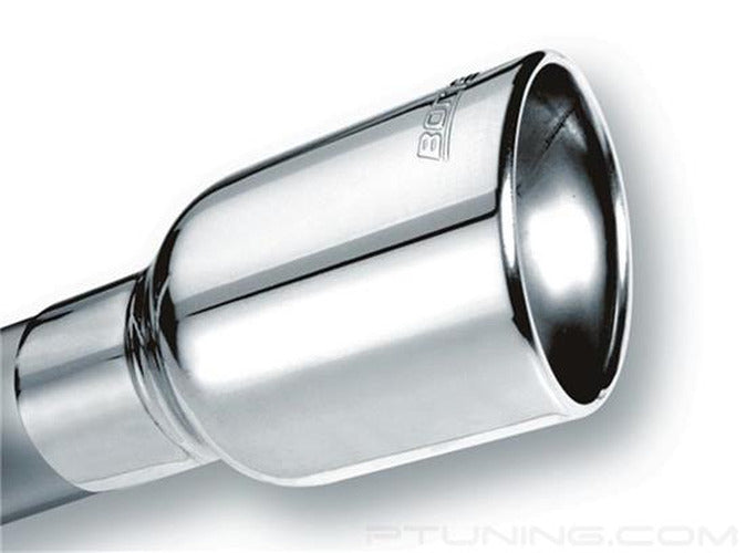 Oval Exhaust Tip, 2.5-Inch Inlet, 7-Inch Length
