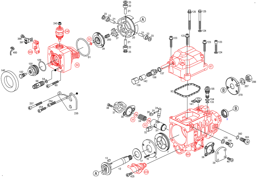 Remanufactured TDI Injection Pump