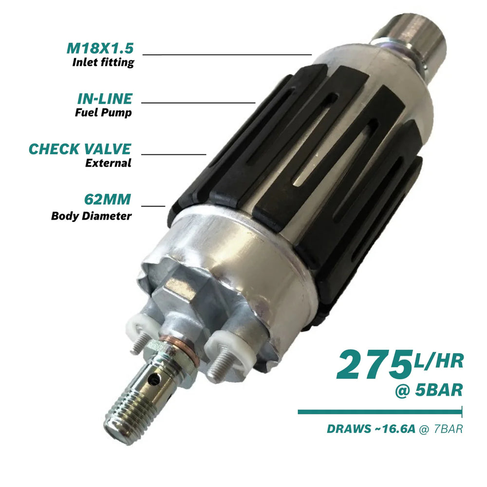 High-Flow In-Line Fuel Pump