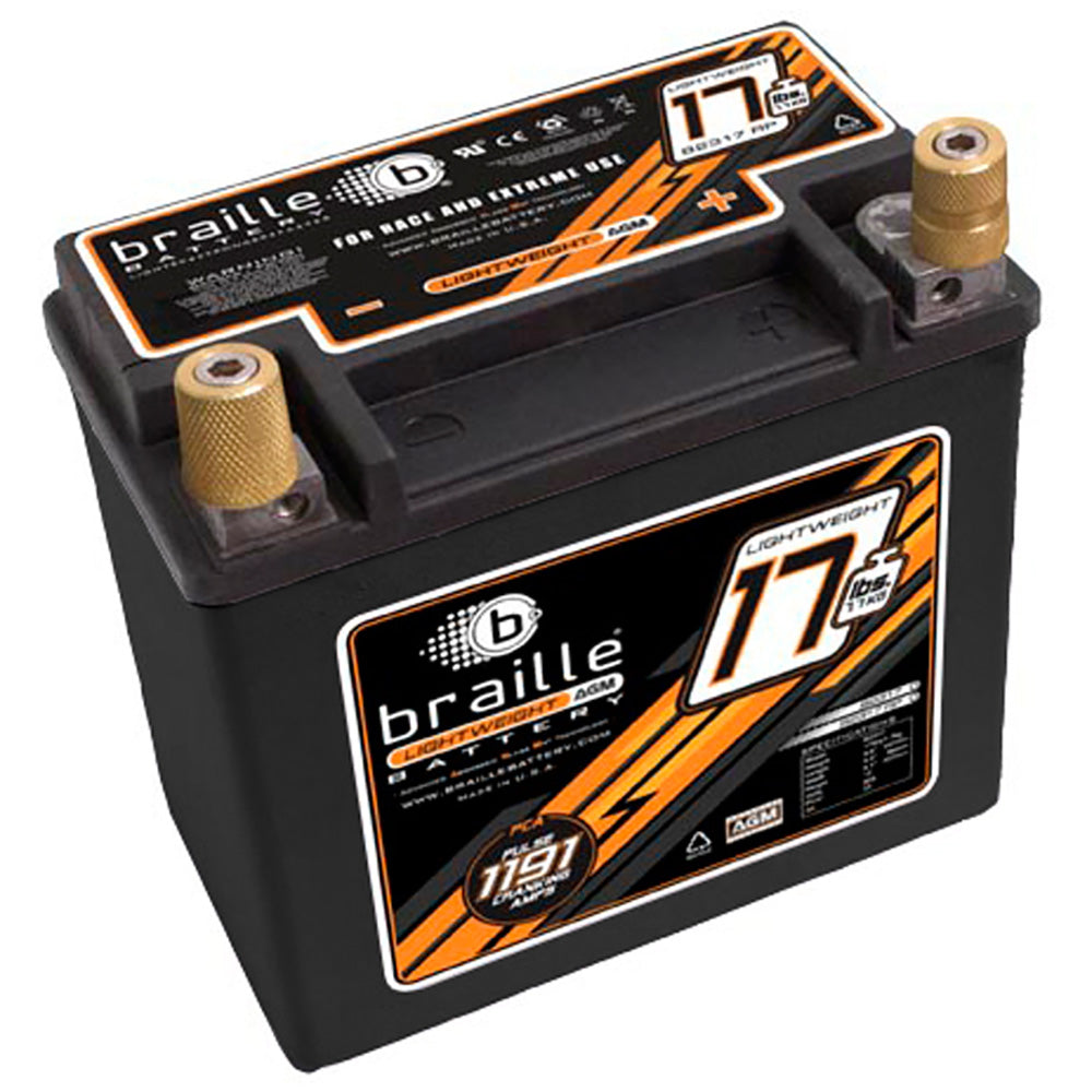 Braille B2317 Lightweight AGM Battery