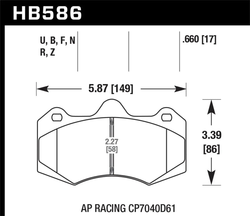 AP Racing Front Caliper