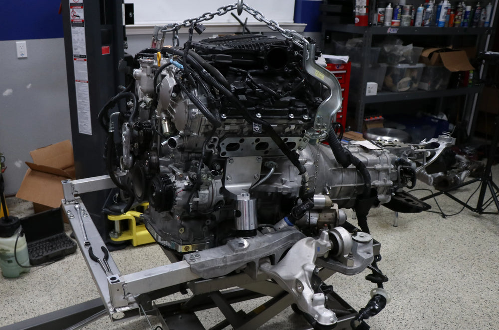 EAC Twin Turbo Kit w/ R35 GTR Turbochargers, 8psi Wastegate