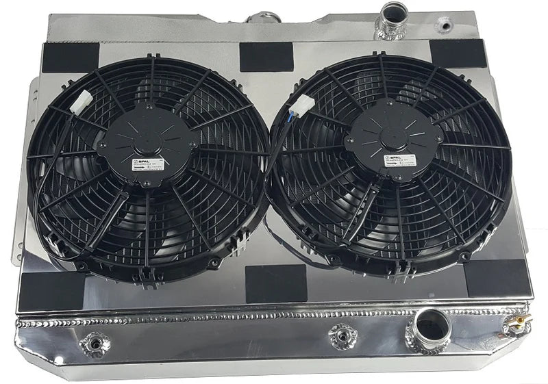 Dual SPAL Combo LS Conversion Radiator