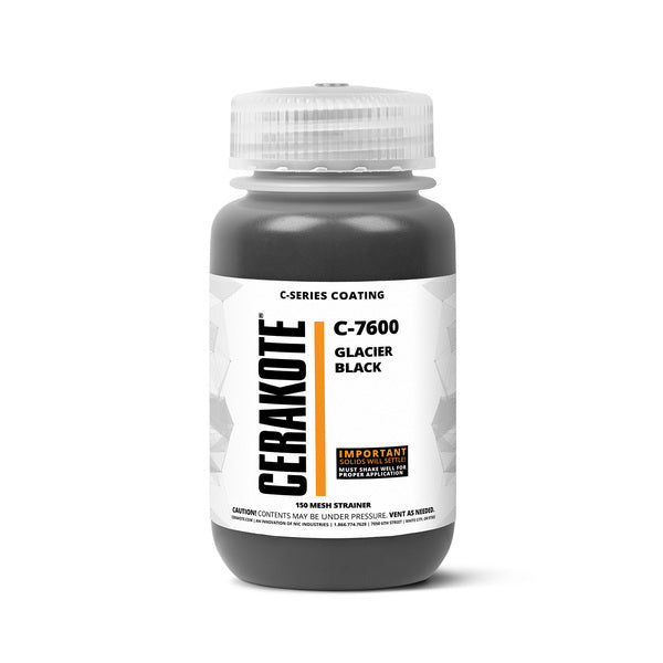 Glacier Black High-Temperature Coating