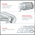 2-Piece 6-2-1 Stainless Steel Exhaust Header and Downpipe Kit