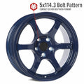 CSF1 17x9 +20mm 5x114.3 Gloss Ultra Blue