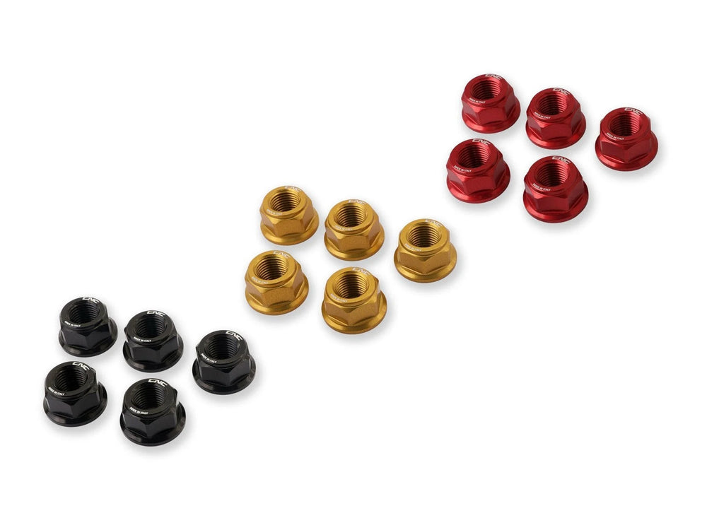 M10x1.25 Rear Sprocket Nut Set
