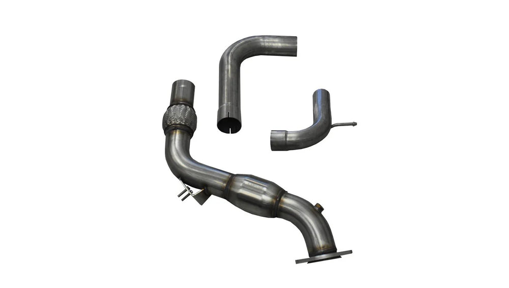 3-Inch Exhaust Downpipe with 200-Cell Catalytic Converter