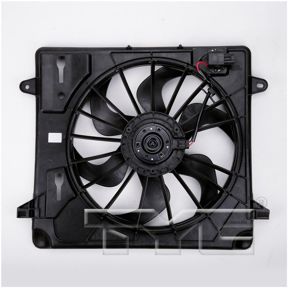 Dual Radiator and Condenser Fan Assembly