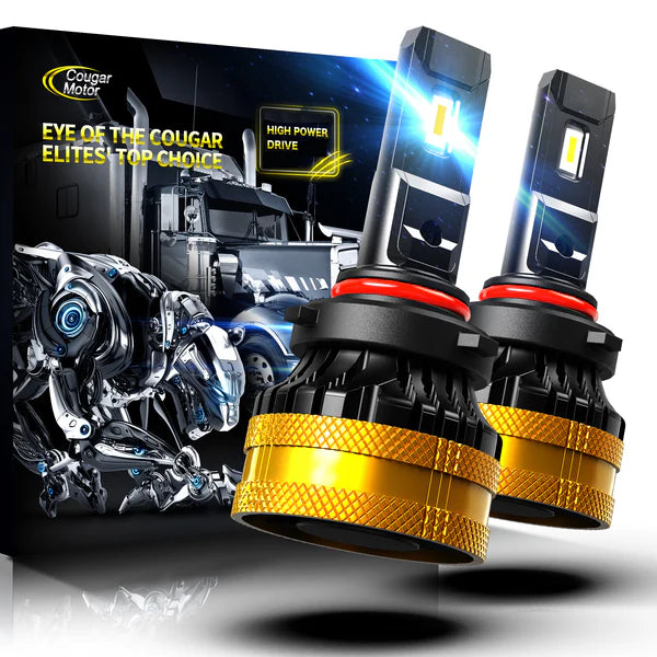 9005 LED Headlight Bulbs 30000 Lumens 6500K
