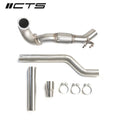 3.5" High Flow Downpipe with Catalytic Converter