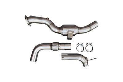 3" Stainless Steel Catted Downpipe