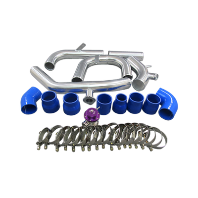 3.5-Inch Core Intercooler Kit w/ Mandrel-Bent Piping