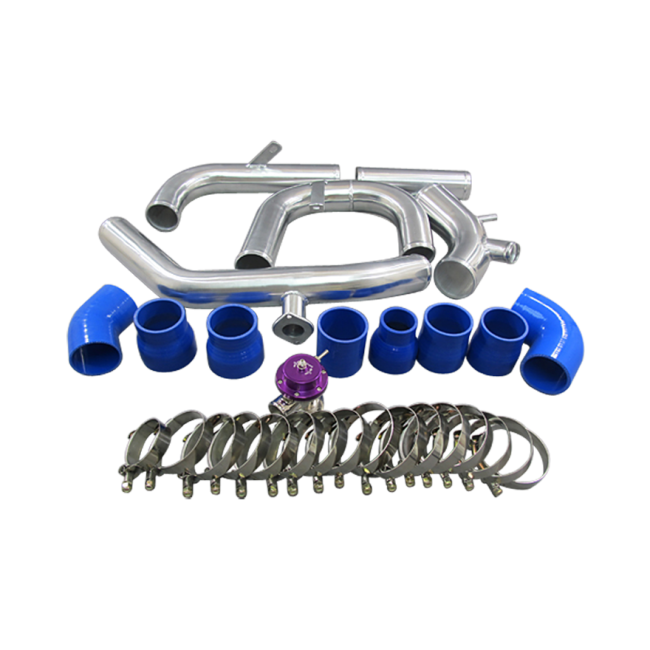 3.5-Inch Core Intercooler Kit w/ Mandrel-Bent Piping