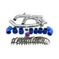 3.5-Inch Core Intercooler Kit w/ Mandrel-Bent Piping