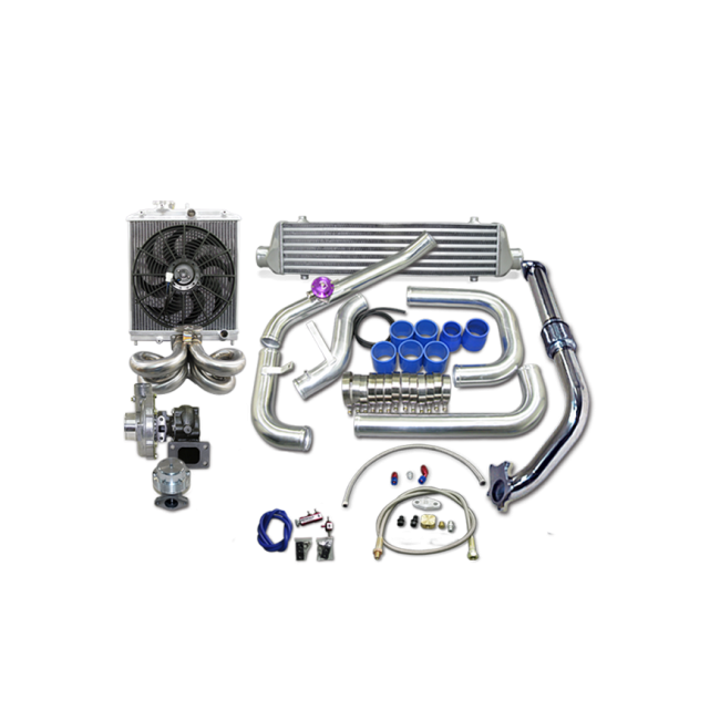 Intercooler Piping Kit with Couplers and Clamps