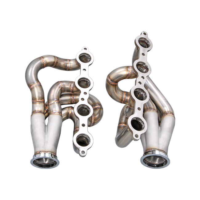 Twin Turbo Manifold Headers, 1.75-Inch Stainless Steel