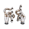 Twin Turbo Manifold Headers, 1.75-Inch Stainless Steel