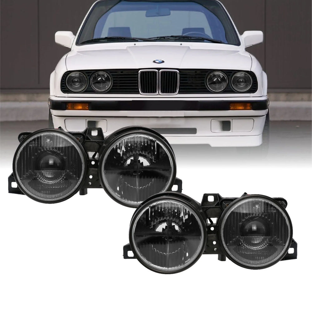 Euro Smiley Cross Hair Projector Headlights