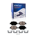 Drilled Slotted Rotors and Ceramic Brake Pads Kit