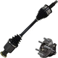 Front Passenger Side CV Axle, Wheel Hub, and Bearing Kit