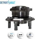 Front Passenger Side CV Axle, Wheel Hub, and Bearing Kit