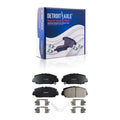 8pc Drilled Slotted Rotors and Ceramic Brake Pads Kit