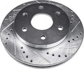 13.78-Inch Front Drilled and Slotted Brake Rotor Set