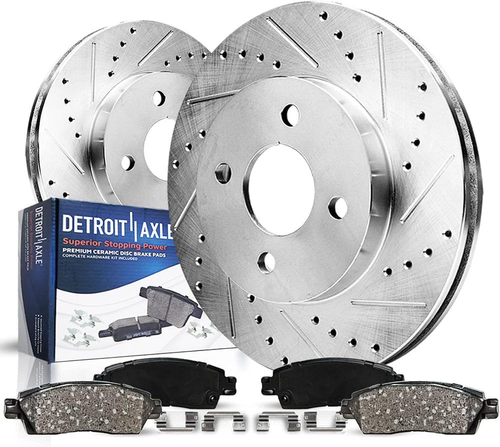 Drilled and Slotted Brake Rotors