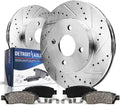 Drilled and Slotted Brake Rotors