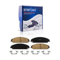 Front and Rear Drilled & Slotted Rotor and Ceramic Pad Kit