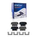 Front and Rear Drilled & Slotted Rotor and Ceramic Pad Kit