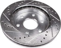 12-Inch Front Drilled and Slotted Brake Rotors
