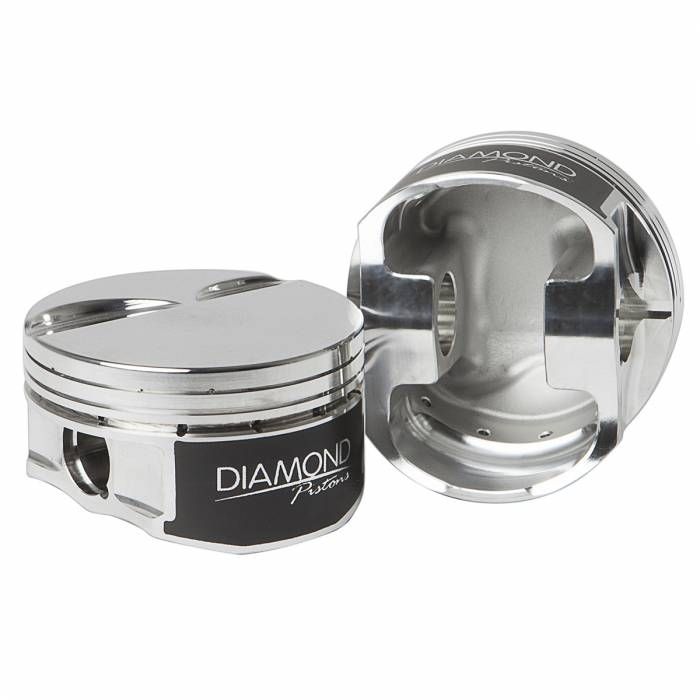 Forged Flat Top Piston Set, 3.780-inch Bore