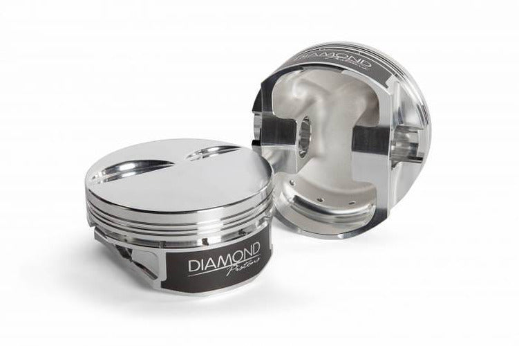 Forged Flat-Top Piston Set, 4.060" Bore