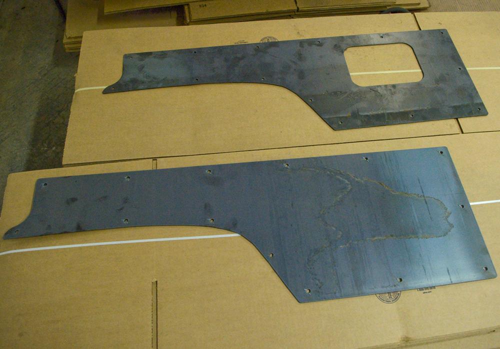 Steel Quarter Panel Armor Pair