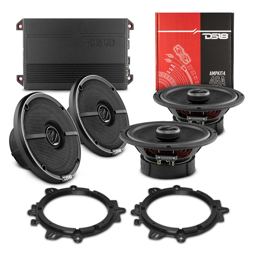 6.5-Inch 2-Way Coaxial Speaker Upgrade Kit