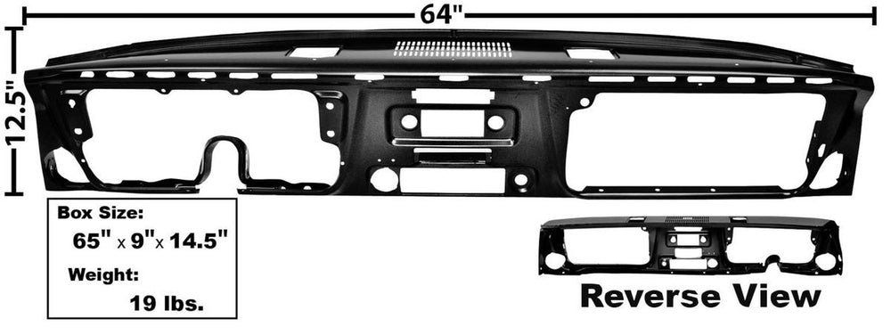 Dash Panel with A/C