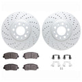 5000 Advanced Ceramic Brake Pad and Rotor Kit