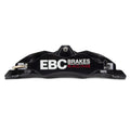 Big Brake Kit, Front Black Calipers, 355mm Discs, Rear Pads, Braided Lines
