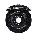 Big Brake Kit, Front Black Calipers, 355mm Discs, Rear Pads, Braided Lines